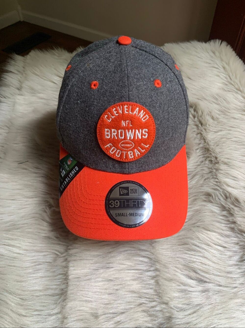 NEW ERA Cleveland Browns Established 1946 NFL 39fifty Small/Medium Hat